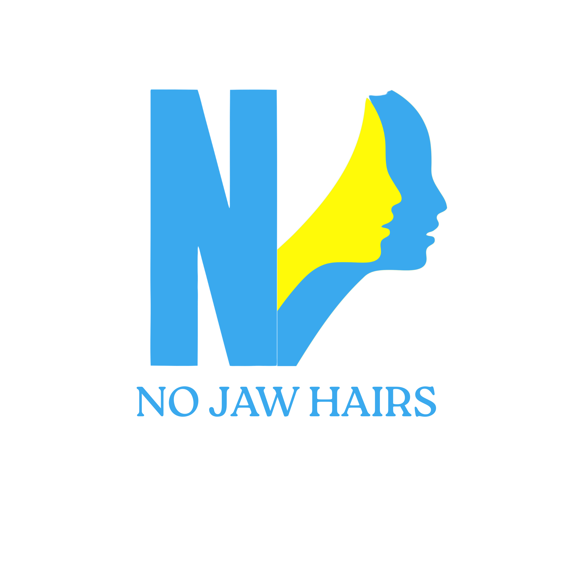 No Jaw Hairs Logo